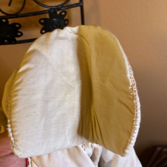 Nativewear Designs red soft rayon jacket with metal jingle coins - Picture 7 of 10